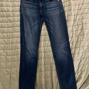 Gently used Hudson jeans, Krista ankle super skinny, size 27.